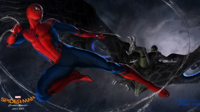 Marvel Spider Man Homecoming digital wallpaper superhero best movies 2k 4k 5k