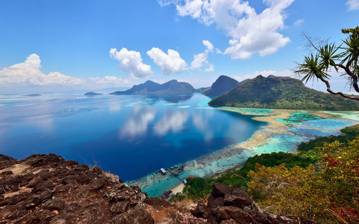 Port Bohey Dulang Iceland Semporna Borneo Malaysia Gunung Mulu National Park Landscape Wallpapers Hd 2k 4k
