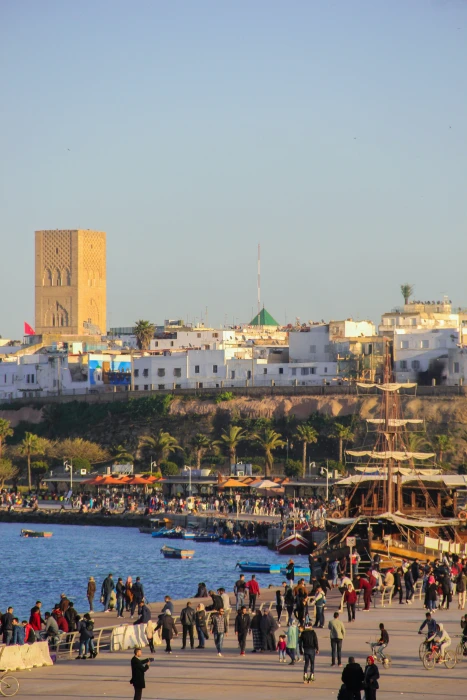 rabat morocco beach hassan tower islam mosque boss architecture 2k