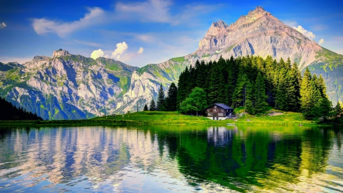 reflection nature mountain wilderness mount scenery mountainous landforms 2k 4k