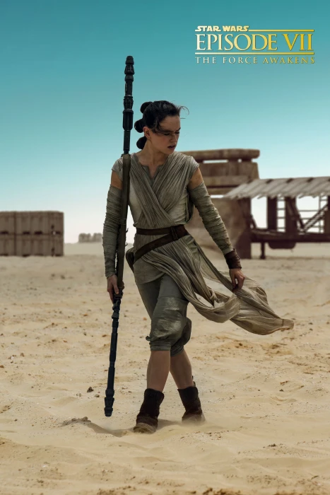 Star Wars Episode VII Rey The Force Awakens Daisy Ridley 2k
