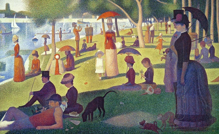 Sunday Afternoon A on the Island of La Grande Jatte painting by Georges Seurat 2k