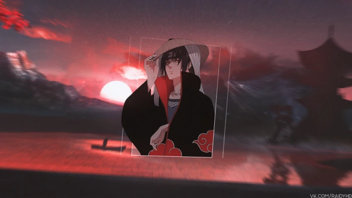 anime boys Uchiha Itachi picture in 2k 4k