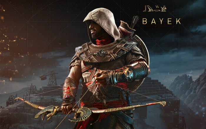 Bayek Assassins Creed Origins The Hidden Ones clothing 2k 4k