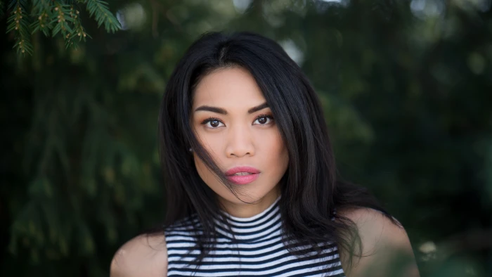 Face Asian model photo 2k 4k 5k 8k