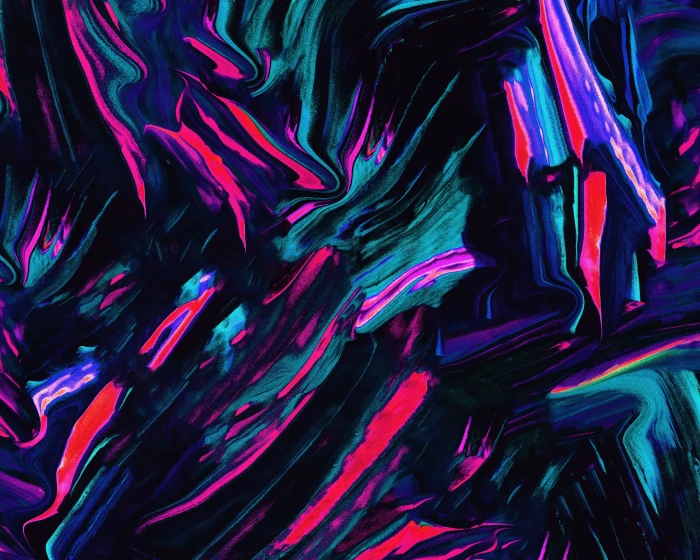 green blue and pink abstract painting graphic design vector 2k