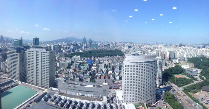 high rise buildings during daytime seoul korea city skyline 2k 4k 5k