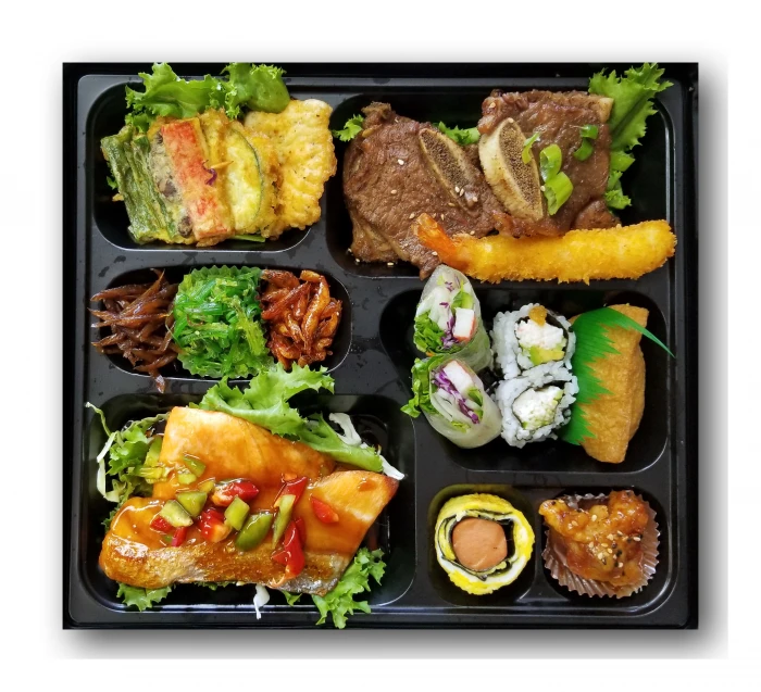 korean food luchbox meal gourmet dinner crockery vegetable 2k