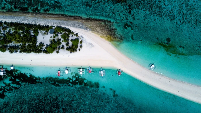philippines kalanggaman island philippnes beaches water 2k 4k