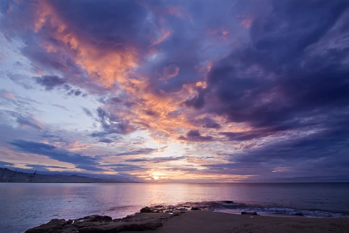 playa de la misericordia spain quino m laga amanecer mar mediterr neo 2k 4k 5k