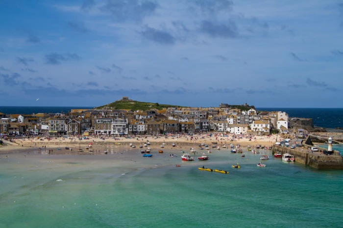 St Ives Cornwall South Gland Coast south gland sea promenade by the 2k 4k 5k