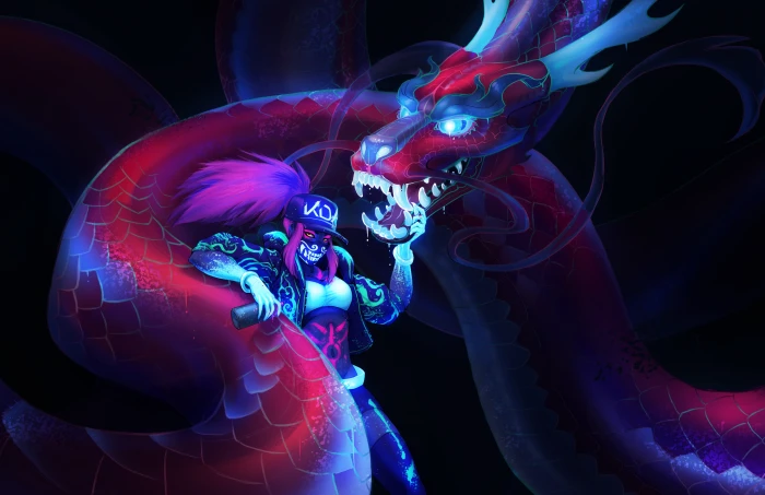 Akali League of Legends video games summoners rift PC gaming 2k 4k 5k