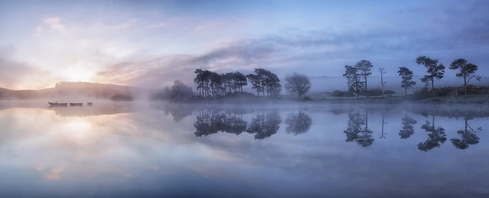body of water with trees kilmacolm scotland 2k 4k 5k 8k