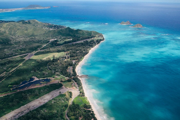 kailua united states lanikai beach oahu islands trees 2k 4k 5k