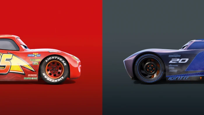 Lightning McQueen Vs Jackson Storm Cars 3 mode of transportation 2k 4k 5k 8k