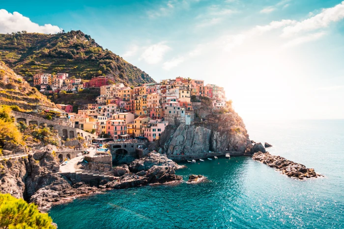 Manarola La Spezia Italy architecture cinque terre coast 2k 4k 5k