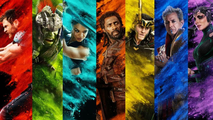 Marvel Thor Ragnarok wallpaper Hela Loki 2k 4k