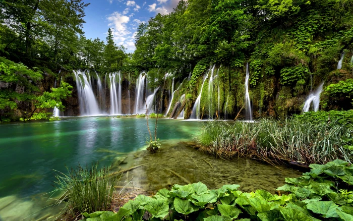 Plitvice Lakes Landscape Photo National Park Croatia Wallpapers Hd For Desktop And Mobile 2k 4k