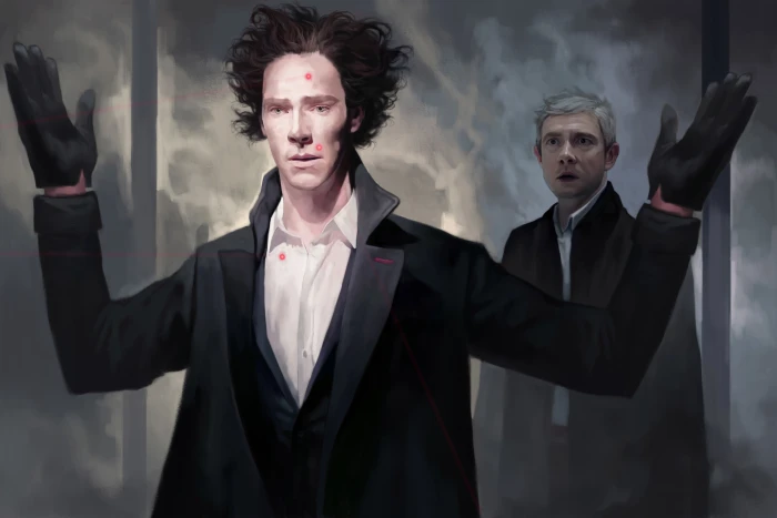 sherlock tv shows hd artist digital art benedict cumberbatch 2k 4k 5k 8k 10k
