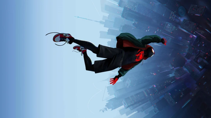 spiderman into the spider verse movies animated 2k 4k 5k 8k