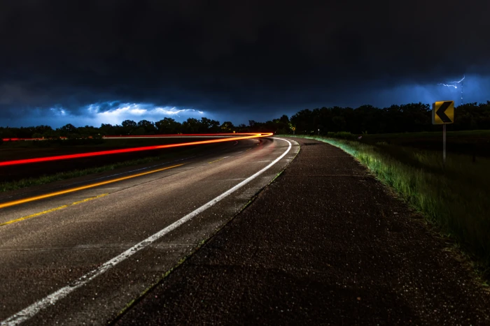 time lapse photography of raod photo road during cloudy sky 2k 4k 5k