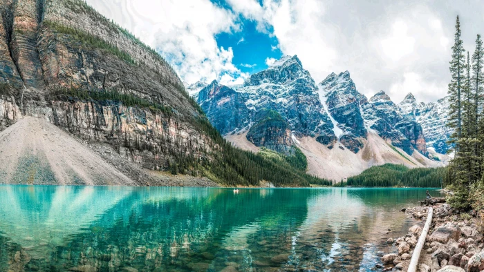 water canada alberta national park banff 2k 4k