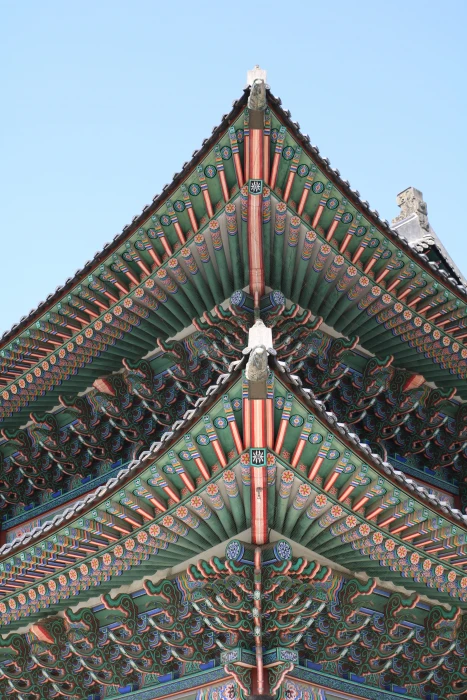 republic of korea seoul gyeongbok palace forbidden city 2k 4k