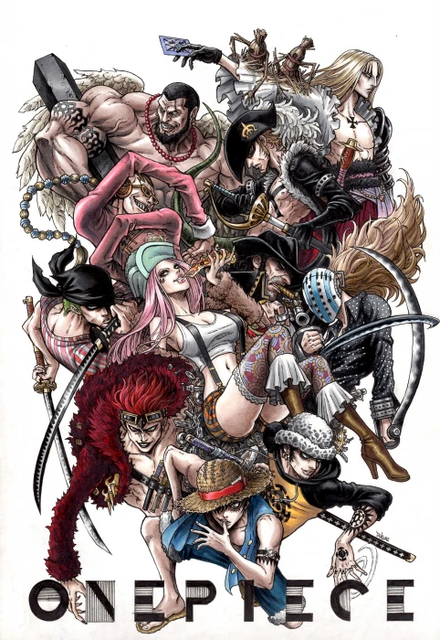 anime Roronoa Zoro One Piece Trafalgar Law Monkey D Luffy 2k 4k