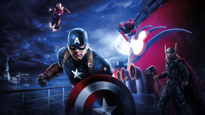 iron man spiderman thor captain america superheroes hd 2k 4k 5k 8k