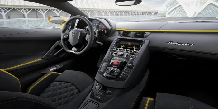 Lamborghini Aventador S Interior mode of transportation 2k 4k 5k 8k