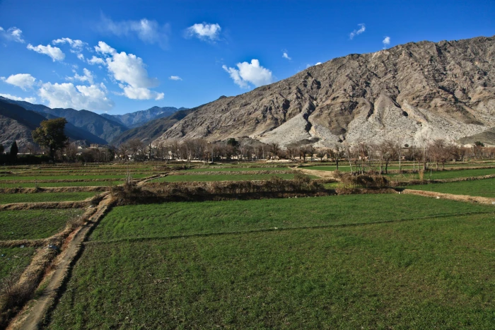 landscape mountains hills afghanistan peak clouds countryside 2k 4k 5k