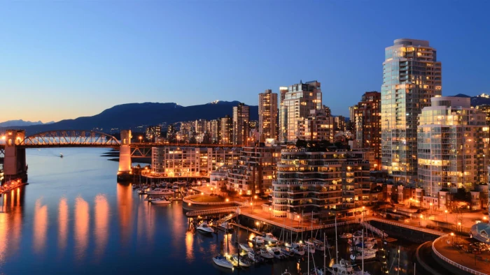 Cityscape Vancouver Canada 2k 4k