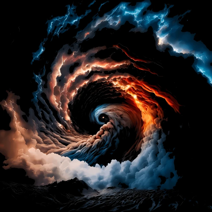 Eye of the Storm amoled minimalism 2k 4k