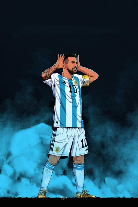 The goat messi fifa world cup