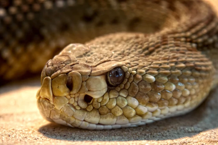 brown snake rattlesnake toxic dangerous terrarium viper 2k 4k 5k