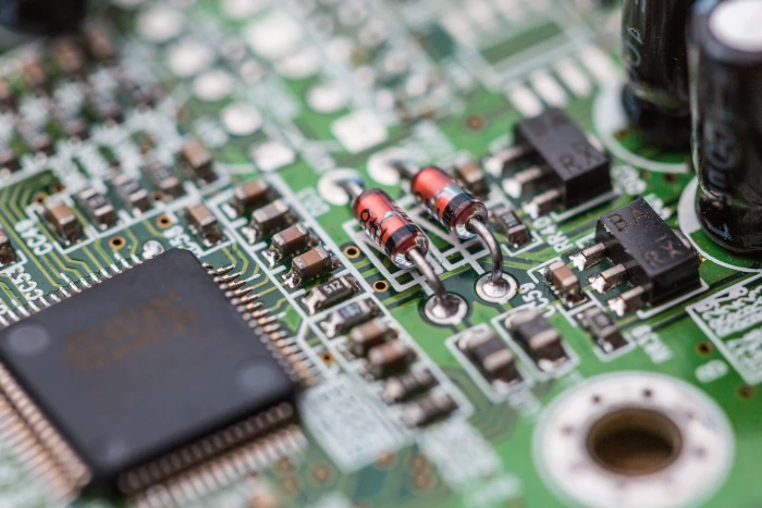Electronics Chip Board Hardware Close Up broken circuits computers 2k 4k
