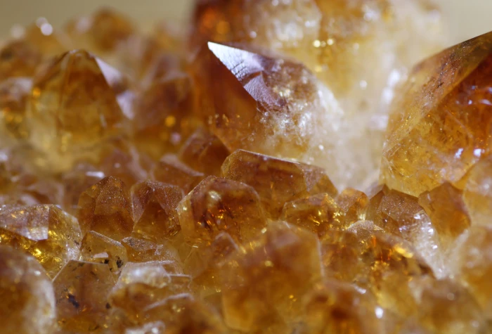 gem citrine stone jewel crystal macro mineral yellow 2k 4k 5k