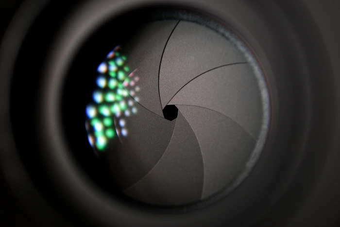 macro photo of camera flash Camera Lens Equipment detail background 2k 4k 5k