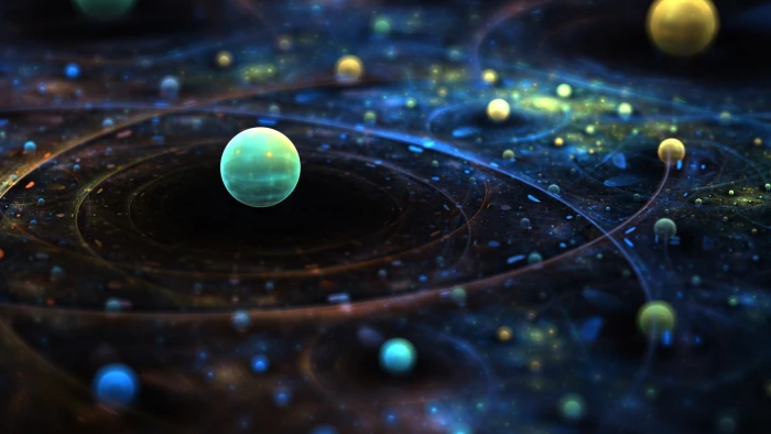 multicolored abstract wallpaper universe planet space art 14 2k