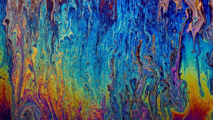 multicolored digital wallpaper macro soap colorful abstract 2k