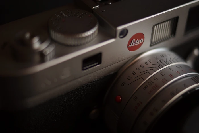 silver DSLR camera gray SLR leica len 2k 4k 5k