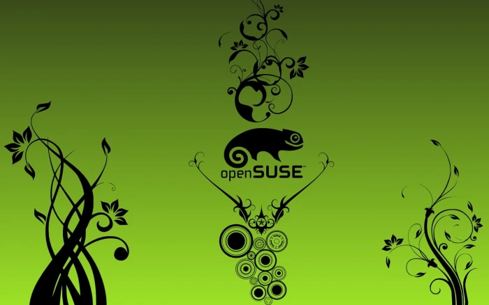 Open Suse logo Linux openSUSE green color plant nature no people