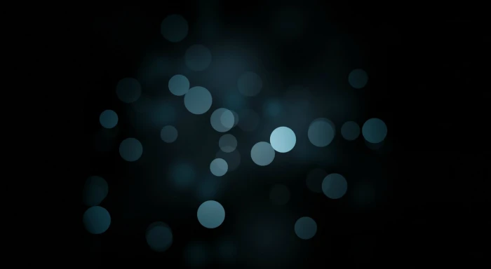 Black and Blue Aero Bokeh abstract circles desktop background 2k