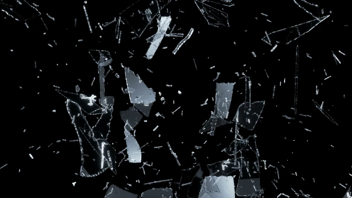 abstract bokeh broken crack glass pattern psychedelic 2k 4k