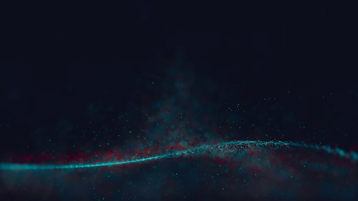 abstract bokeh dots dust Particular Red Giant science fiction 2k