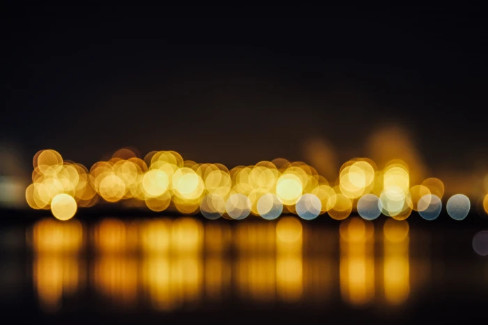 bokeh photography of yellow light flare seocheon 23 sinchang ri 2k 4k