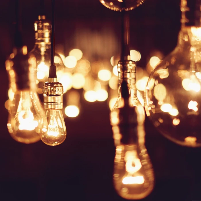 light bulb macro depth of field bokeh lighting equipment 2k