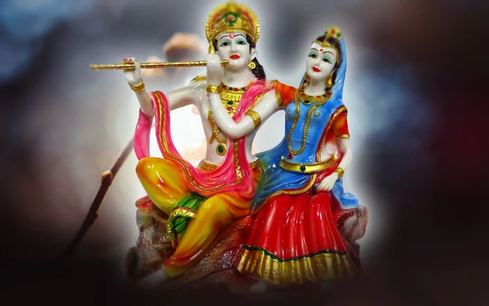 Radha Krishna Romantic Poses Lord God love bokeh 36 2k