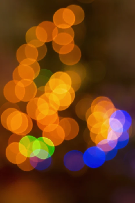 untitled bokeh defocused illuminated night circle geometric shape 2k 4k