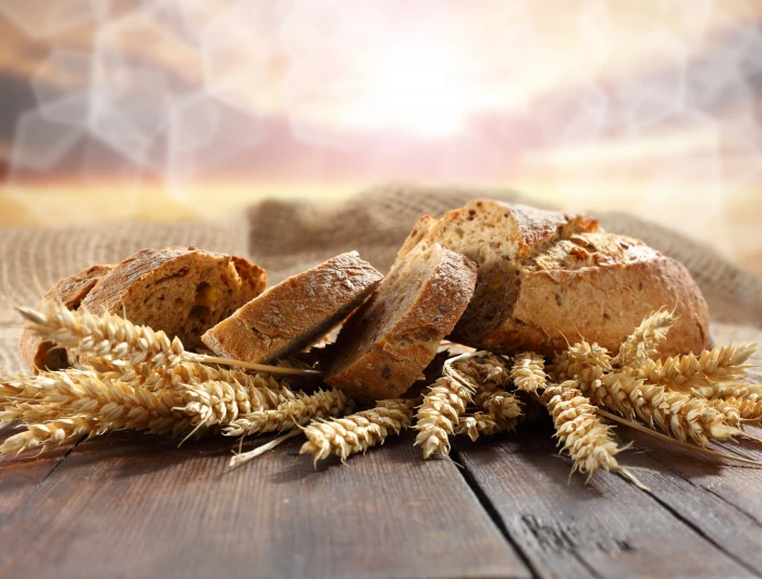 wheat bread ears table bokeh slices food loaf of Bread 2k 4k 5k